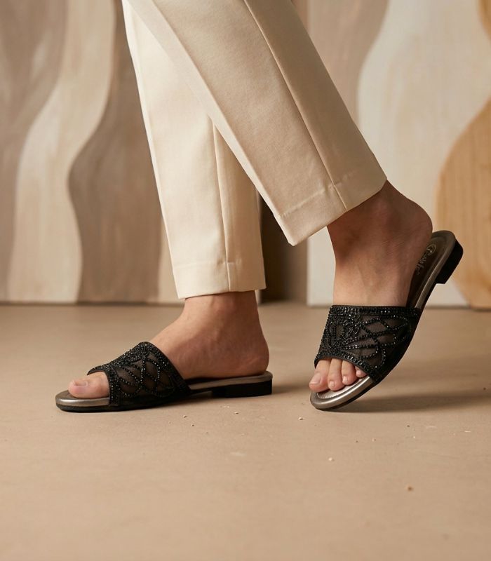 Women Flat Slippers i4571c
