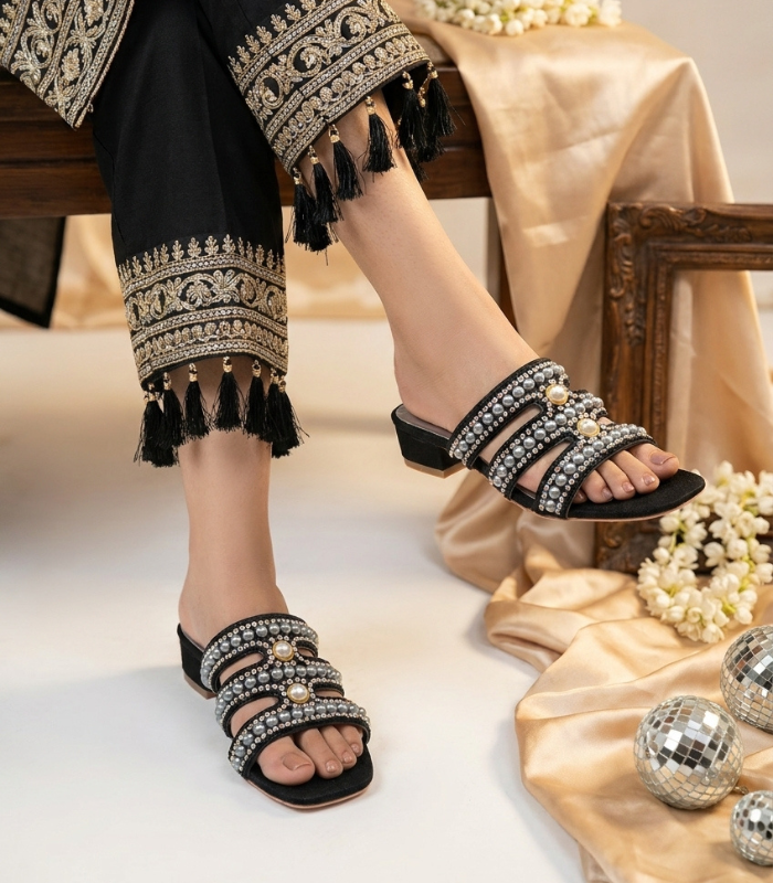 Women PartyWear Slippers i4652C