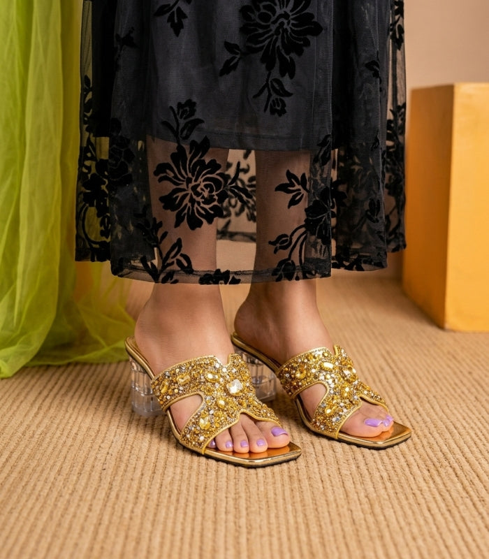 Women PartyWear Slippers i4578x