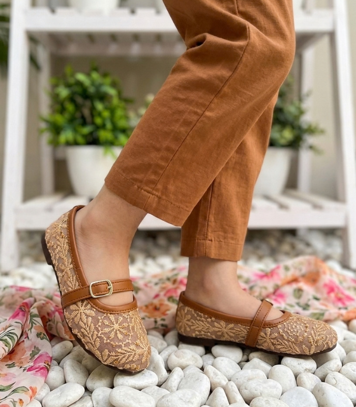 Girls Flat Shoes T0460D