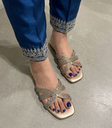 Women Flat Slippers i4646X