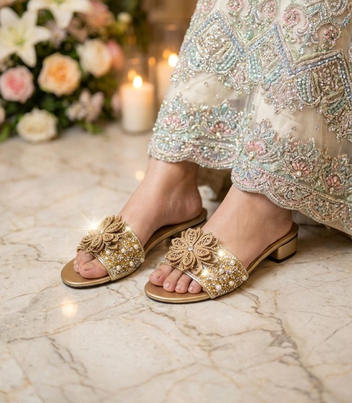 Women PartyWear Slippers i4697x