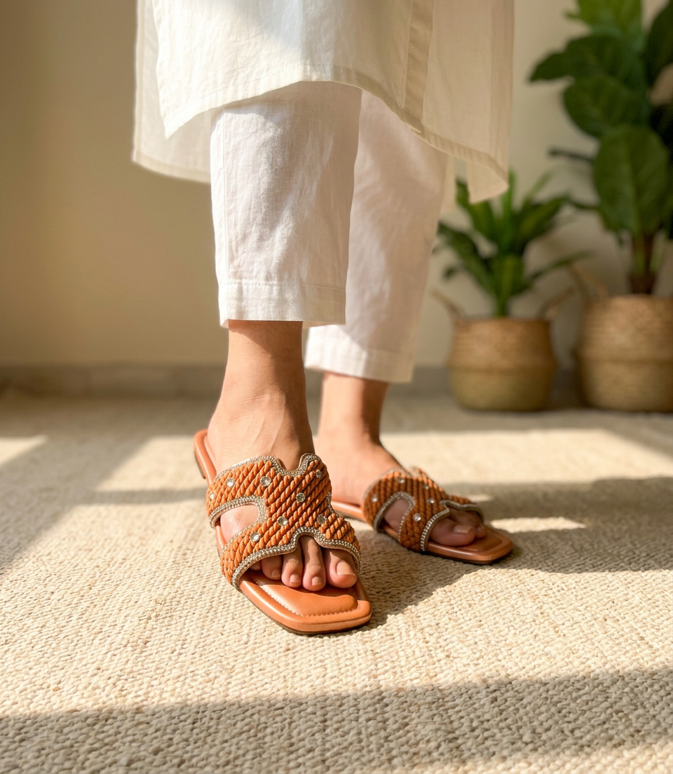 Women Flat Slippers i4558p