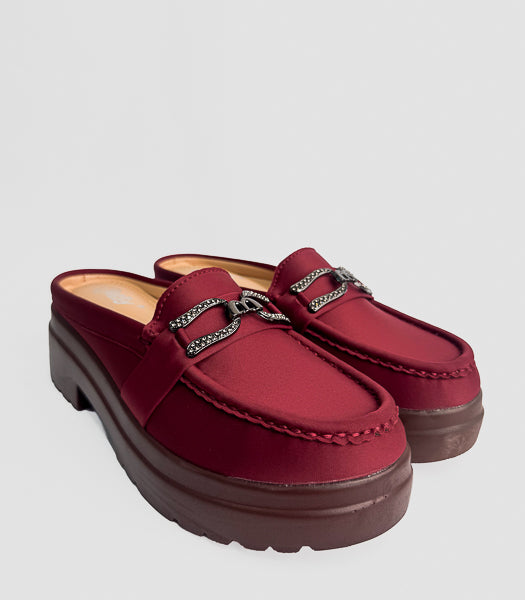 Women Back Open Slippers M0525M