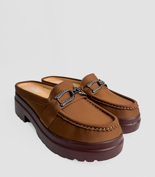 Women Back Open Slippers M0525B