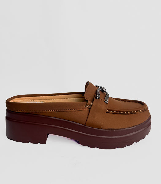 Women Back Open Slippers M0525B