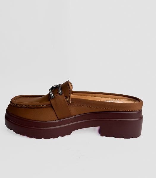 Women Back Open Slippers M0525B