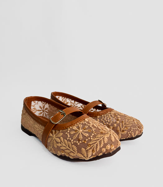 Girls Flat Shoes T0460D