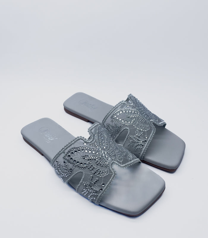 Women Flat Slippers i4653g