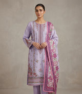 Embroidered 3 Piece Suit