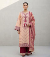Embroidered 3 Piece Suit
