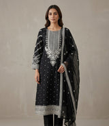 Embroidered 3 Piece Suit