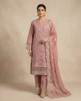 Embroidered 3 Piece Suit