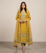 Embroidered Suit 3Pc 1297y